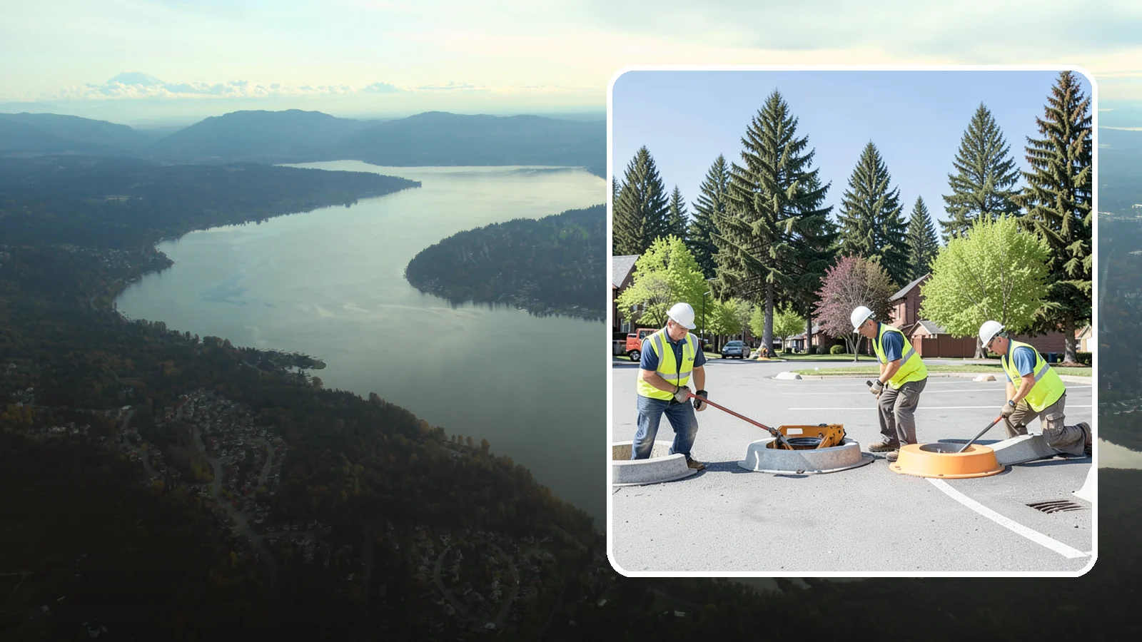 Wheel Stop Installation in Sammamish, King County, WA - Precast and cast-in-place wheel stops that define parking stalls and protect curbs, walls, and landscaping.