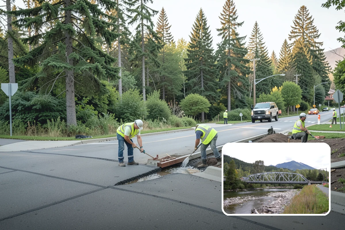 Wheel Stop Installation in Skykomish, King County, WA - Protects curbs, walls, and landscaping from vehicle overhang