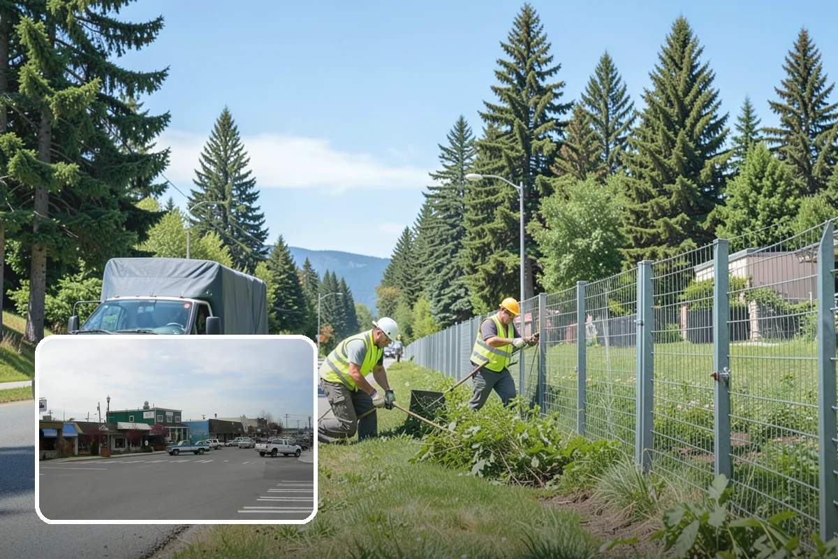 Wheel Stop Installation in Stanwood, Snohomish County, WA - Protects curbs, walls, and landscaping from vehicle overhang