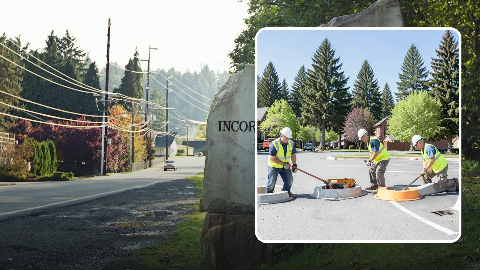 Wheel Stop Installation in Wilkeson, Pierce County, WA - Precast and cast-in-place wheel stops that define parking stalls and protect curbs, walls, and landscaping.