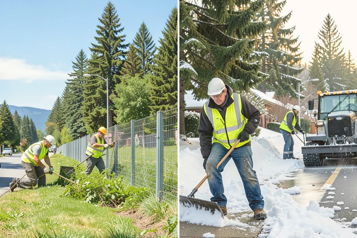 Wind Damage Cleanup in Algona, King County, WA - Receive activation from public works dispatch and confirm priority sites