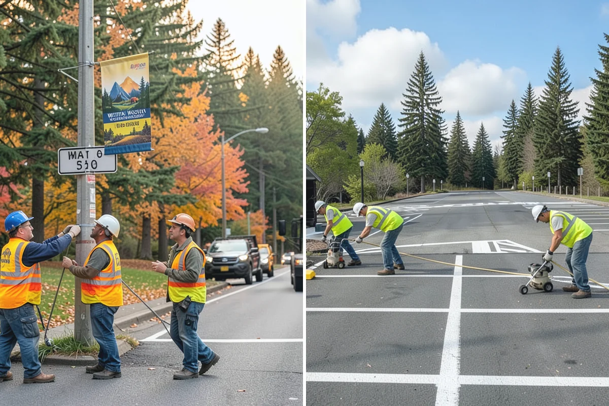 Wind Damage Cleanup in Auburn, King County, WA - Receive activation from public works dispatch and confirm priority sites