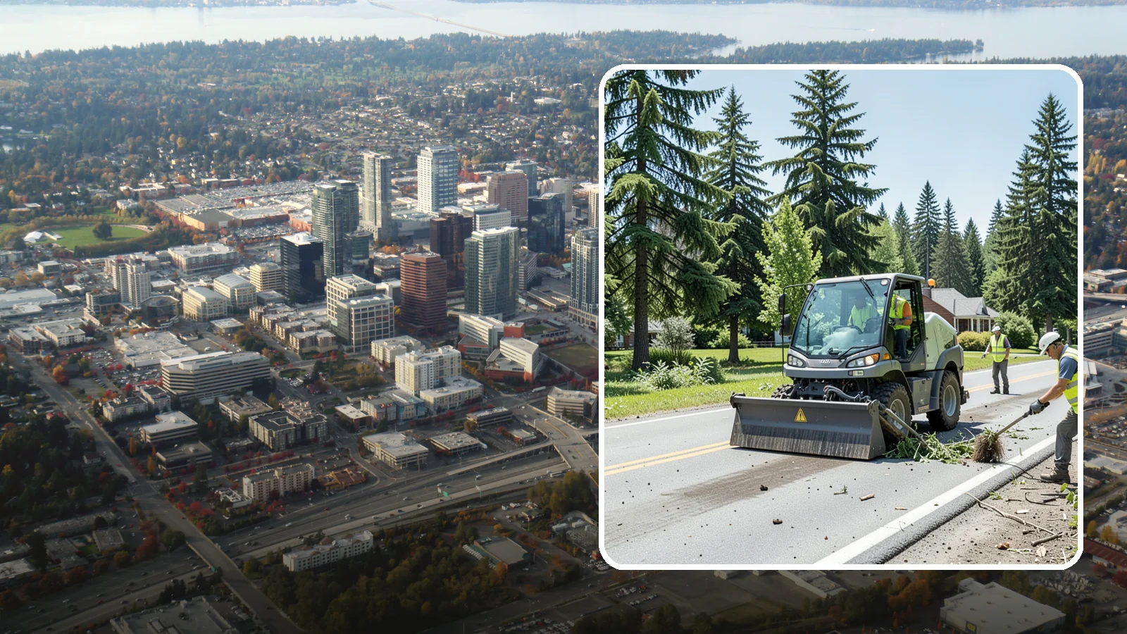 Wind Damage Cleanup in Bellevue, King County, WA - Rapid post-windstorm cleanup that restores access to public roads, parks, and facilities across Western Washington jurisdictions.