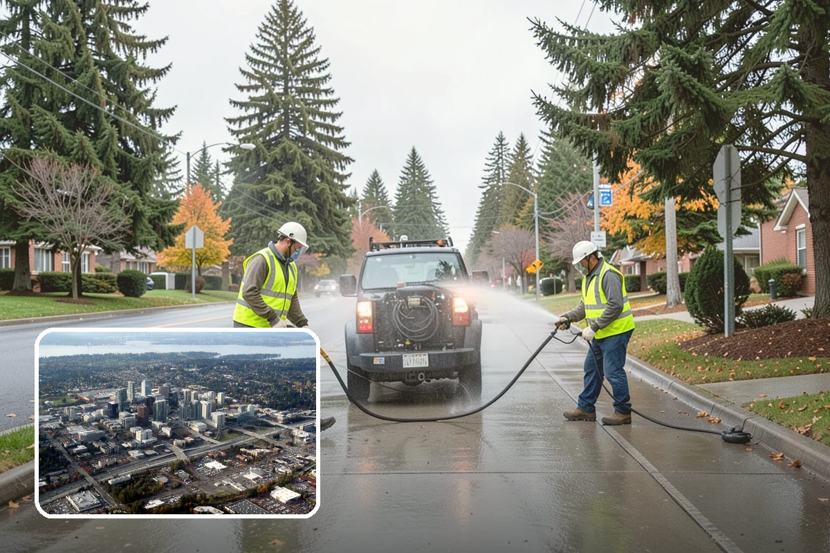 Wind Damage Cleanup in Bellevue, King County, WA - Reopens critical routes and civic sites within hours of a storm passing
