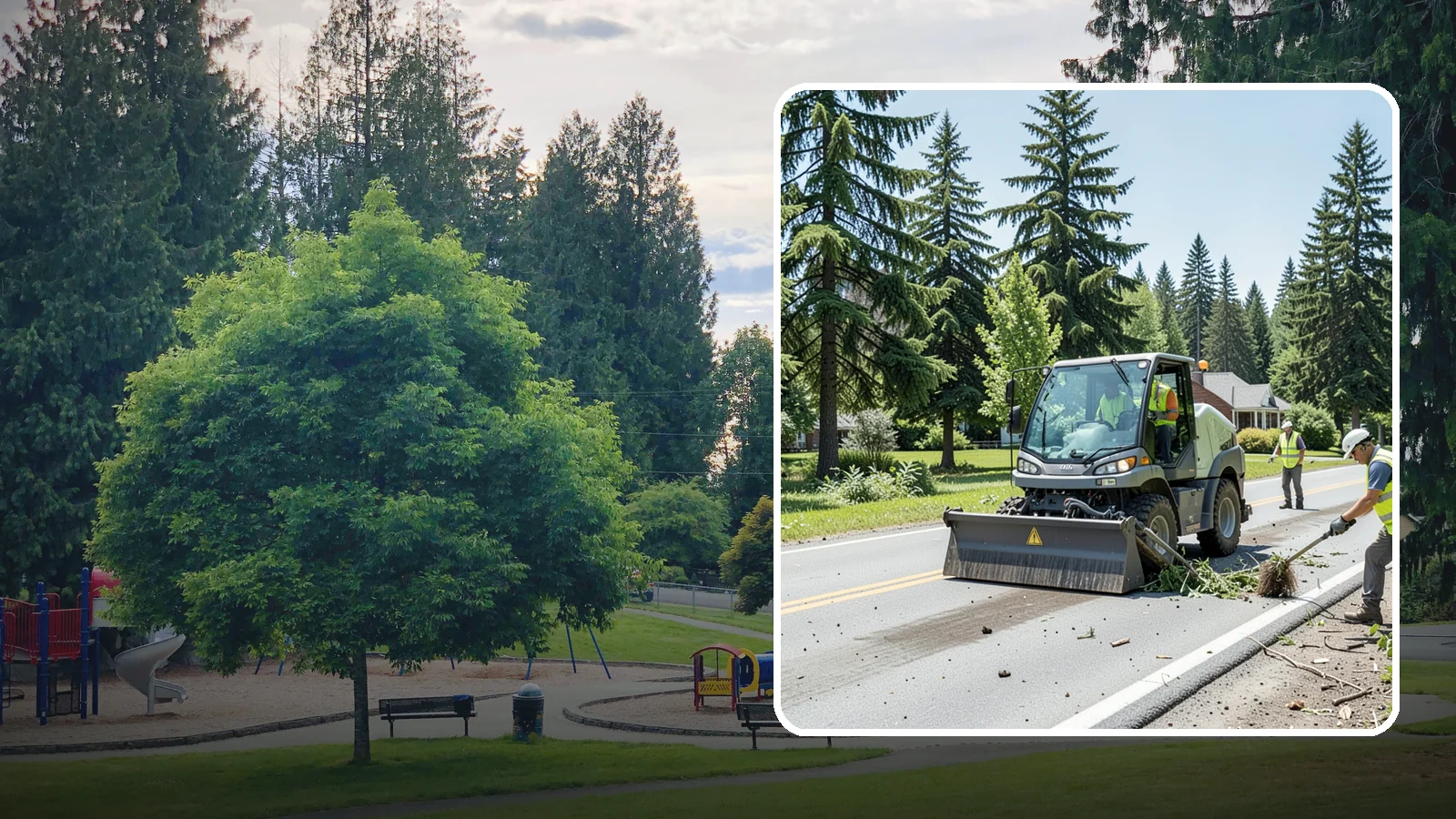 Wind Damage Cleanup in Bonney Lake, Pierce County, WA - Rapid post-windstorm cleanup that restores access to public roads, parks, and facilities across Western Washington jurisdictions.