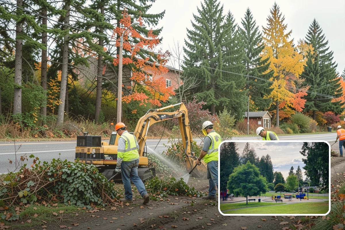 Wind Damage Cleanup in Bonney Lake, Pierce County, WA - Reopens critical routes and civic sites within hours of a storm passing