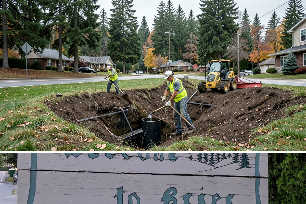 Wind Damage Cleanup in Brier, Snohomish County, WA - Wind events peak from October through March when Pacific frontal systems drive the strongest gusts across Puget Sound lowlands.