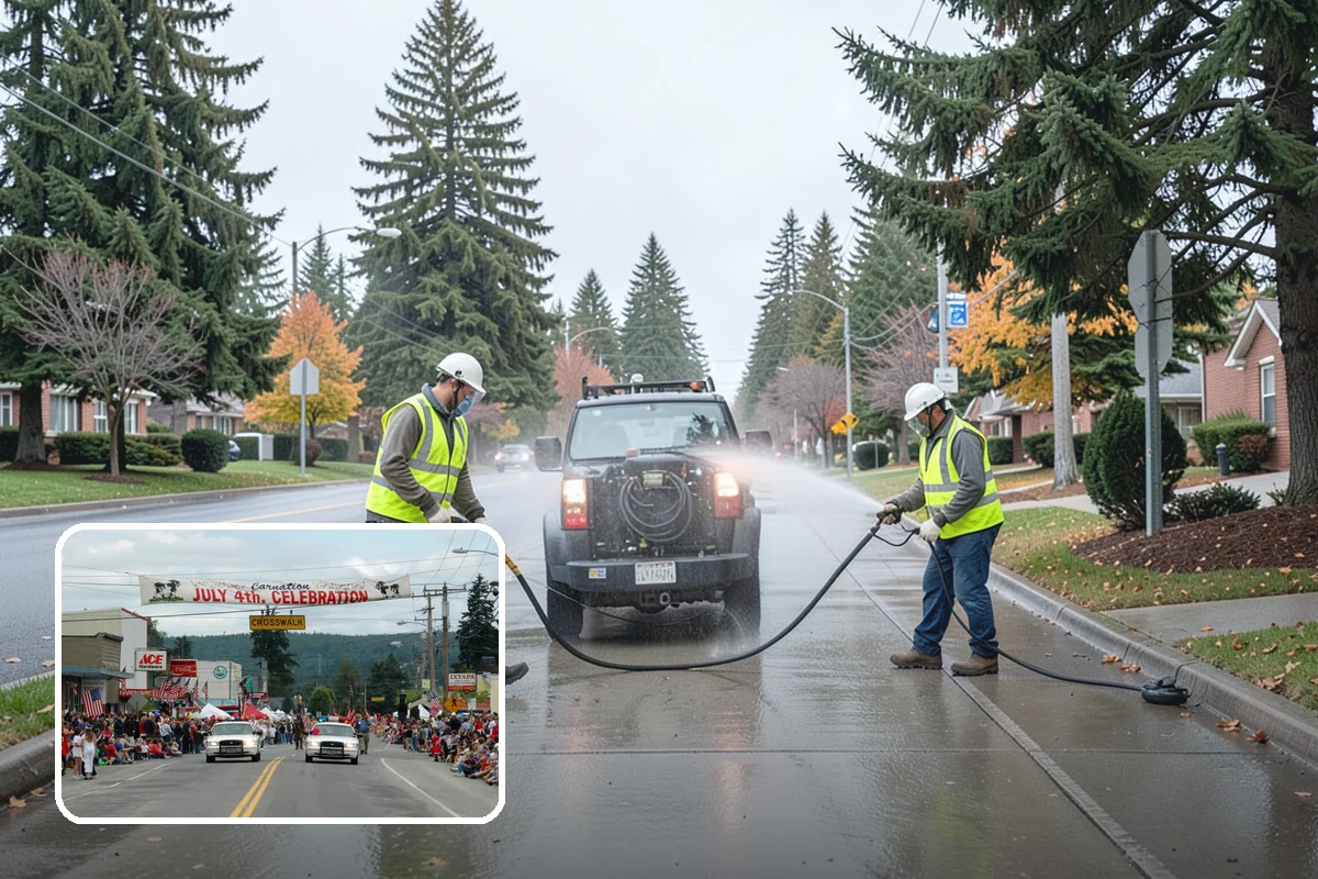 Wind Damage Cleanup in Carnation, King County, WA - Reopens critical routes and civic sites within hours of a storm passing