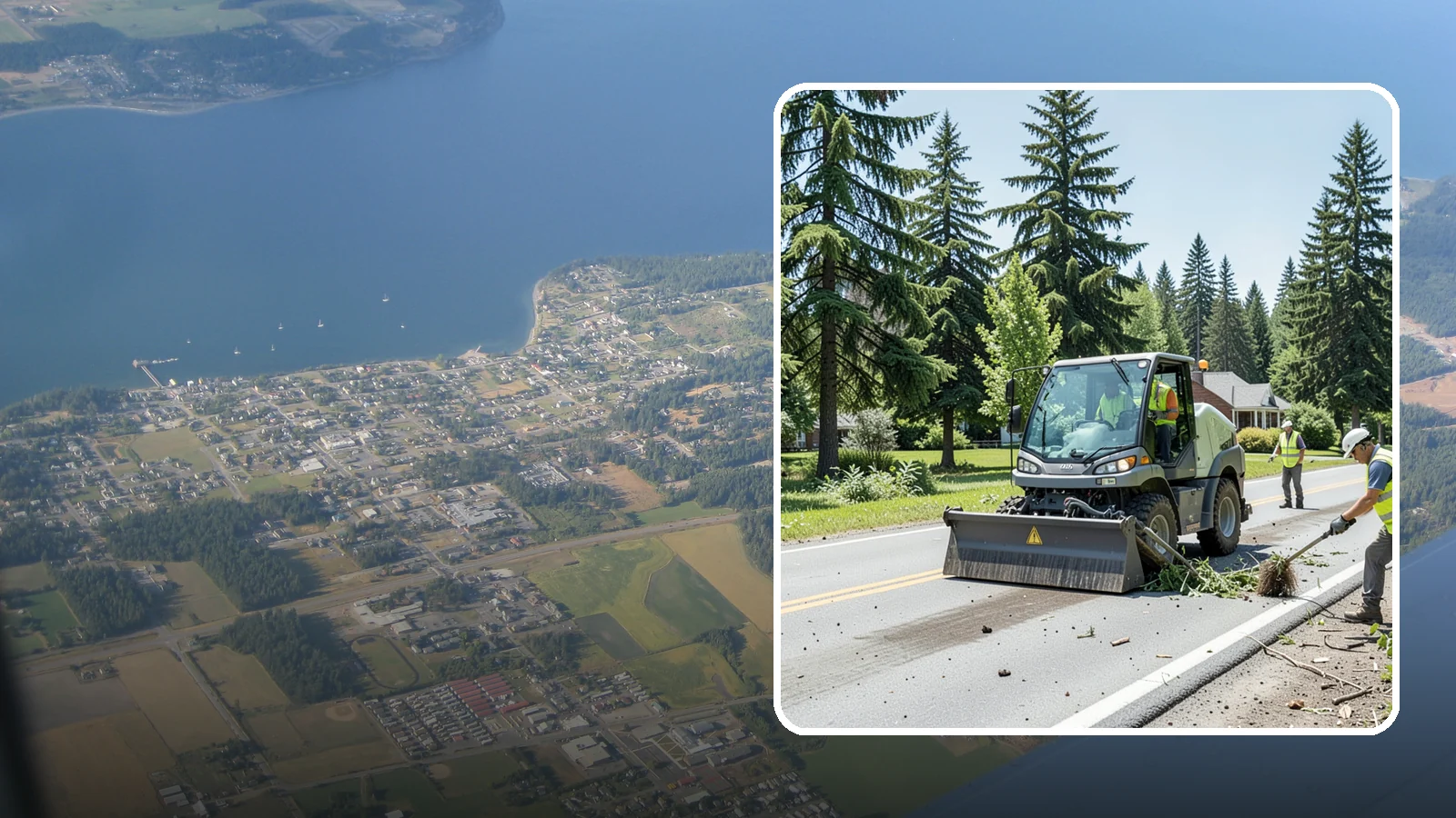 Wind Damage Cleanup in Coupeville, Island County, WA - Rapid post-windstorm cleanup that restores access to public roads, parks, and facilities across Western Washington jurisdictions.