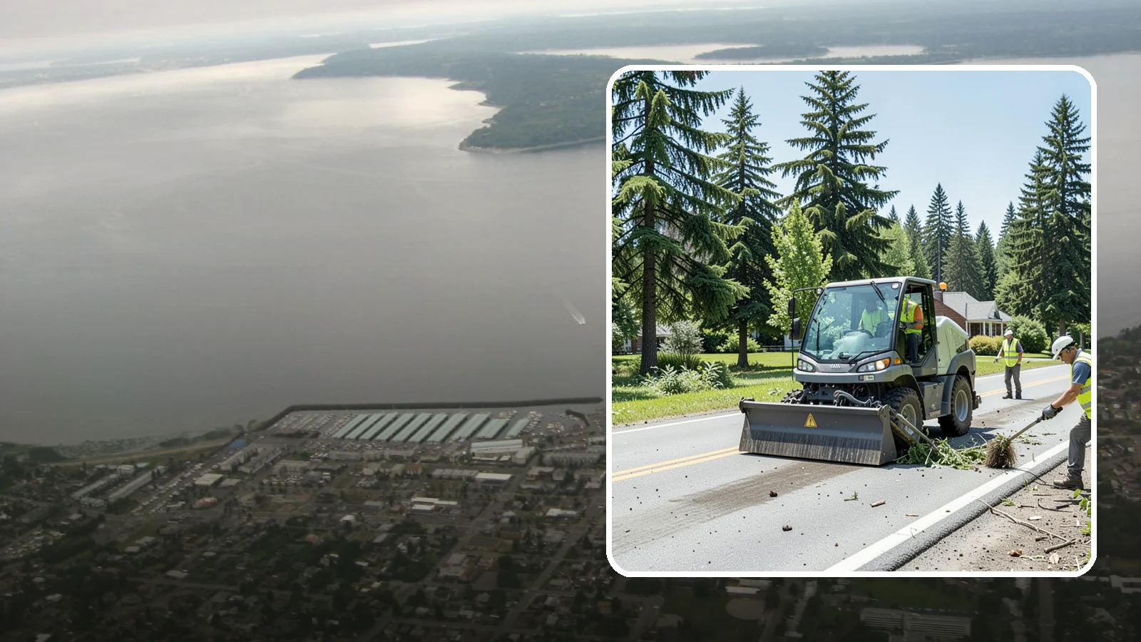 Wind Damage Cleanup in Des Moines, King County, WA - Rapid post-windstorm cleanup that restores access to public roads, parks, and facilities across Western Washington jurisdictions.