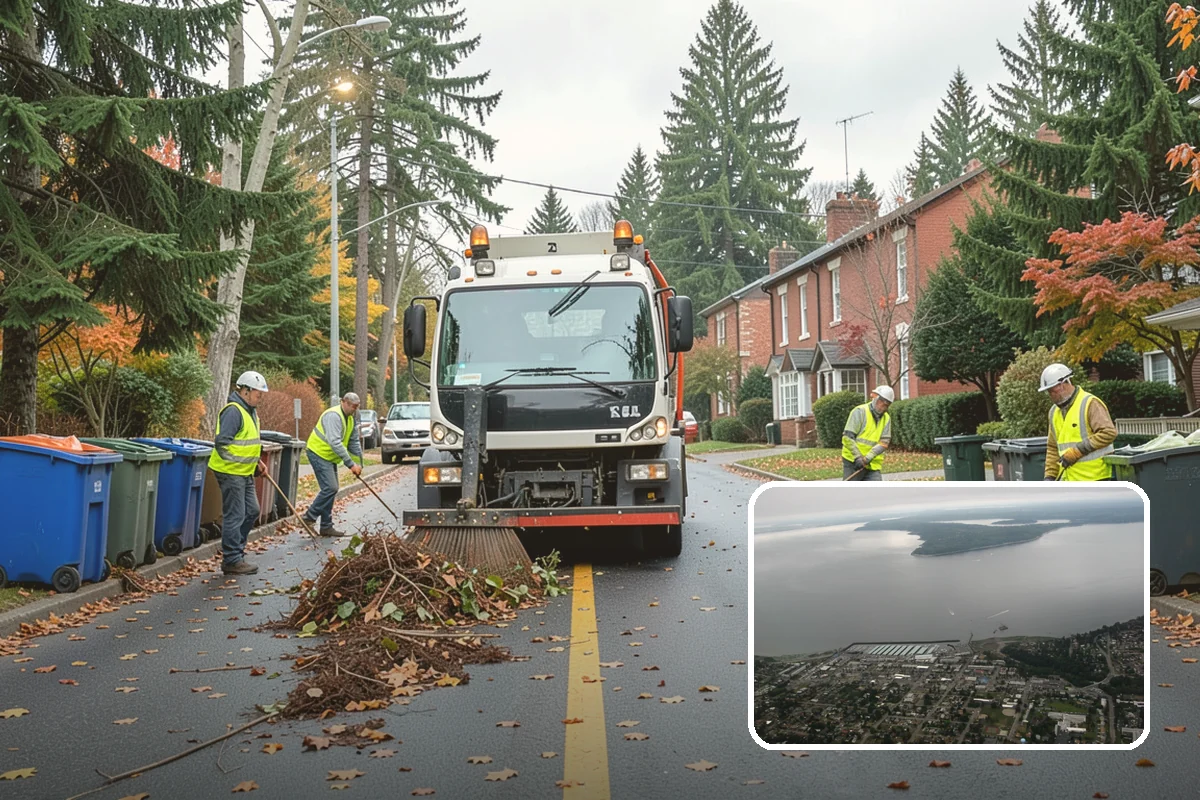 Wind Damage Cleanup in Des Moines, King County, WA - Reopens critical routes and civic sites within hours of a storm passing