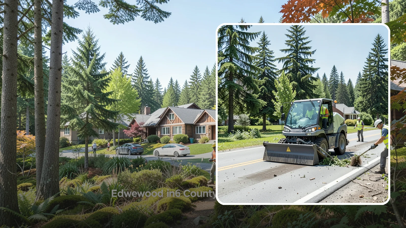 Wind Damage Cleanup in Edgewood, Pierce County, WA - Rapid post-windstorm cleanup that restores access to public roads, parks, and facilities across Western Washington jurisdictions.