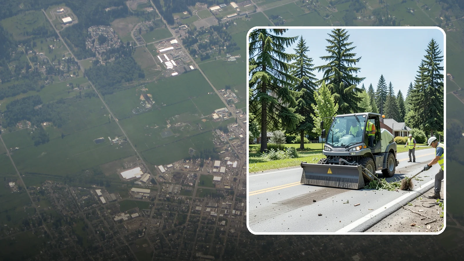 Wind Damage Cleanup in Enumclaw, King County, WA - Rapid post-windstorm cleanup that restores access to public roads, parks, and facilities across Western Washington jurisdictions.
