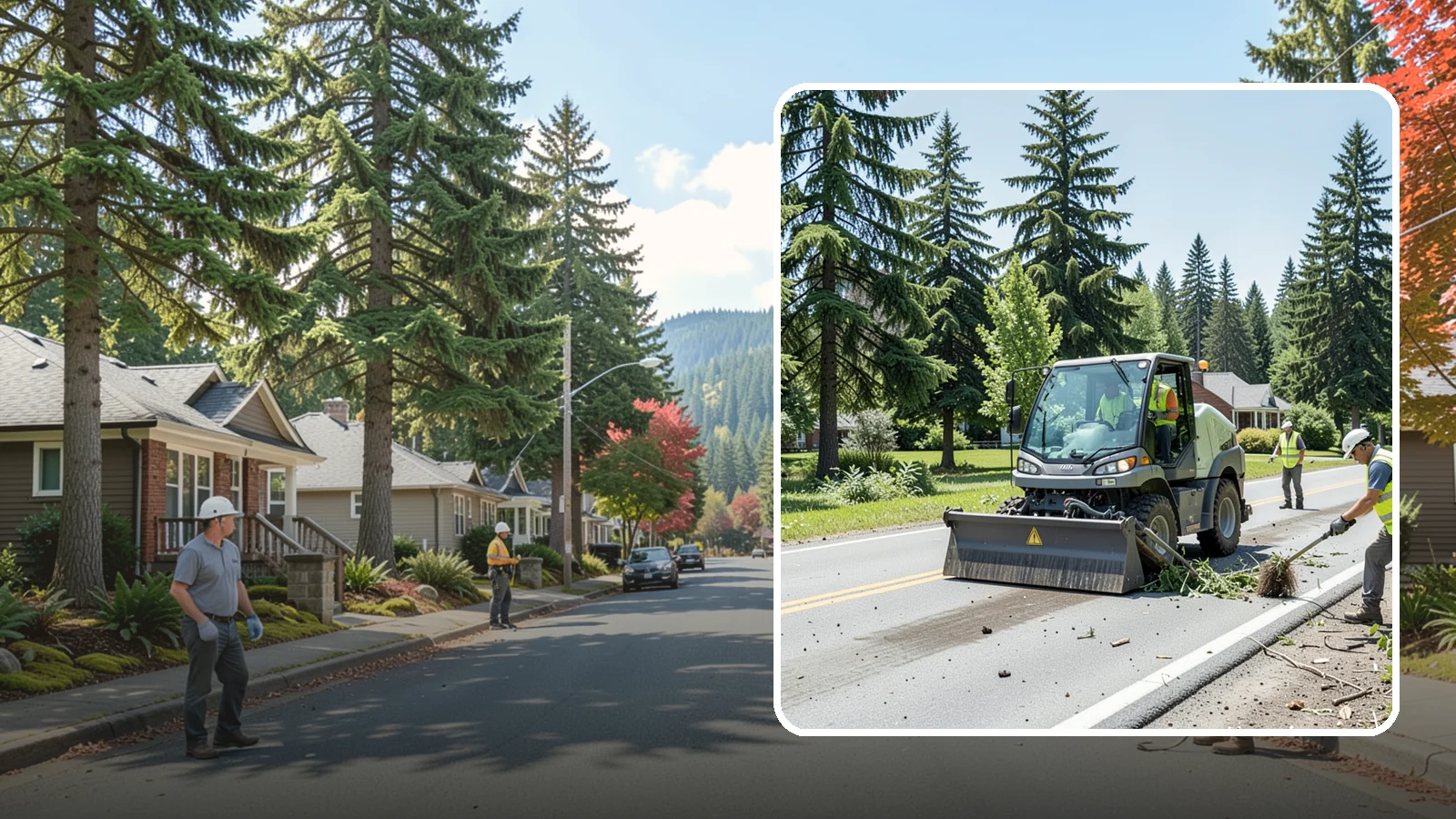 Wind Damage Cleanup in Hunts Point, King County, WA - Rapid post-windstorm cleanup that restores access to public roads, parks, and facilities across Western Washington jurisdictions.