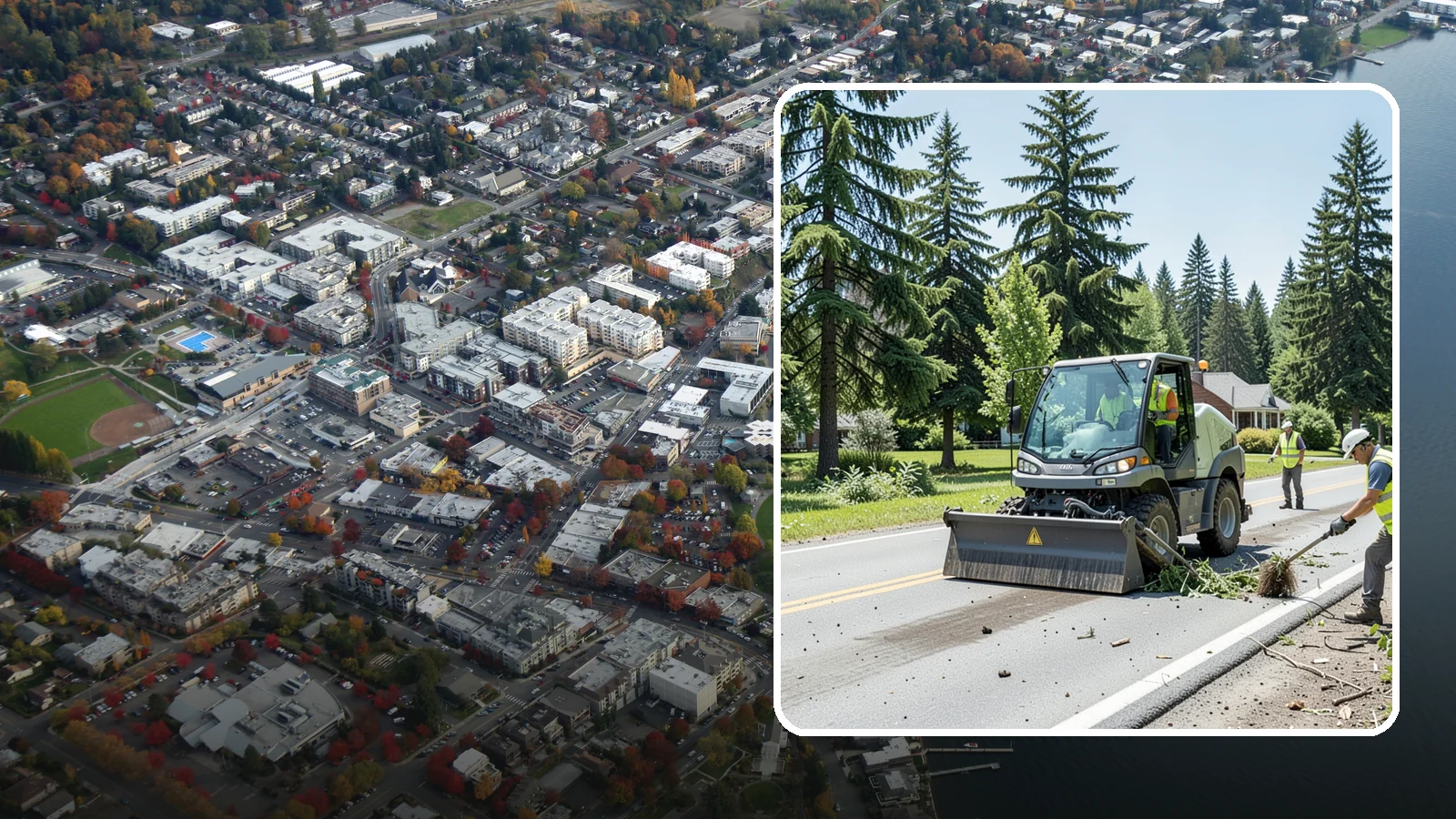 Wind Damage Cleanup in Kirkland, King County, WA - Rapid post-windstorm cleanup that restores access to public roads, parks, and facilities across Western Washington jurisdictions.