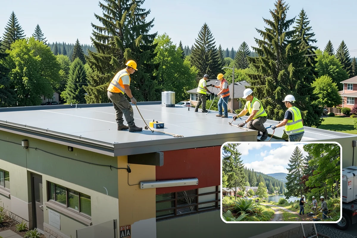 Wind Damage Cleanup in Lake Forest Park, King County, WA - Reopens critical routes and civic sites within hours of a storm passing
