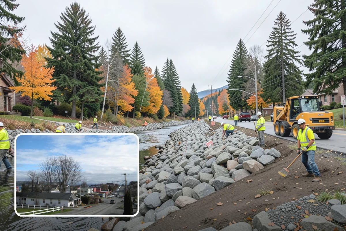 Wind Damage Cleanup in Langley, Island County, WA - Reopens critical routes and civic sites within hours of a storm passing
