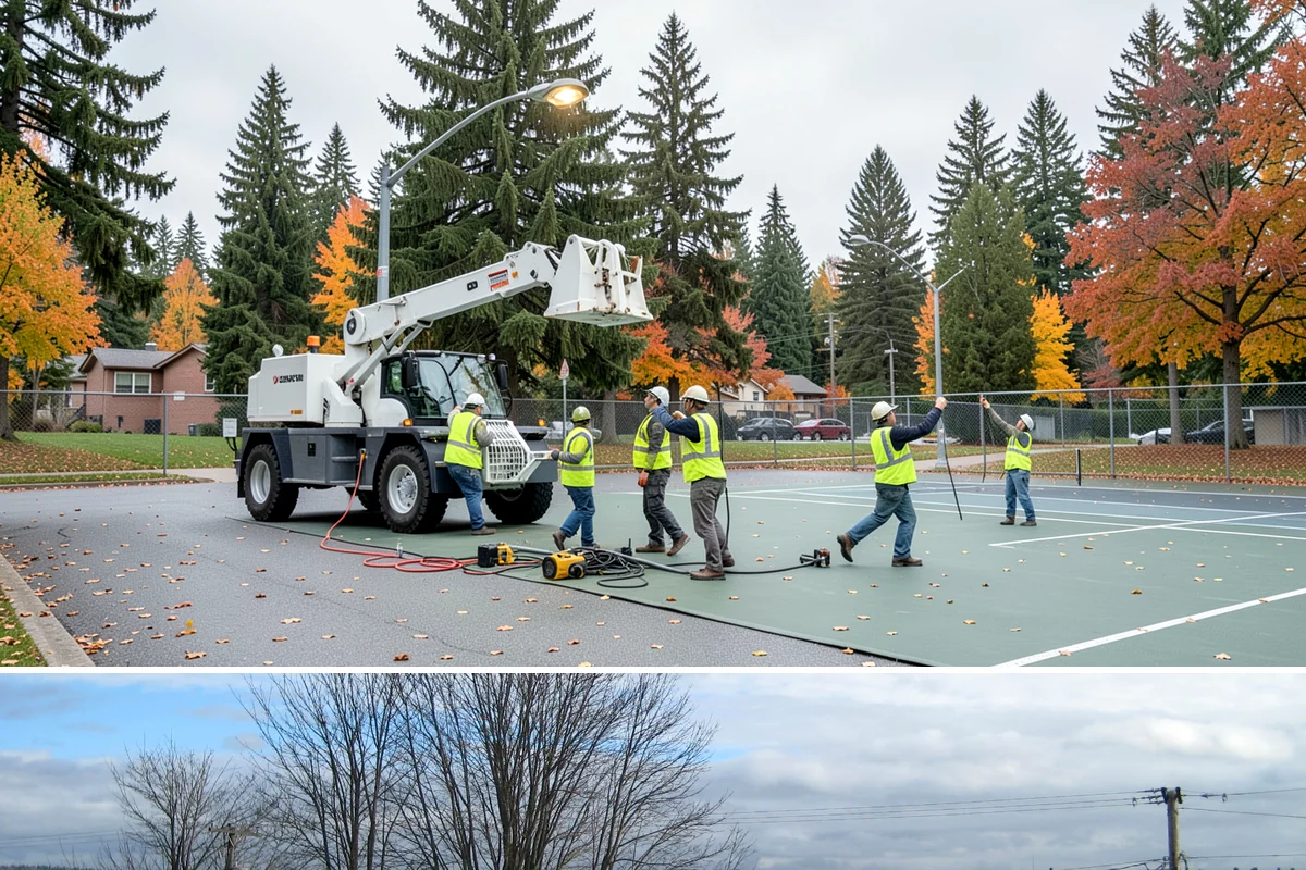 Wind Damage Cleanup in Langley, Island County, WA - Wind events peak from October through March when Pacific frontal systems drive the strongest gusts across Puget Sound lowlands.