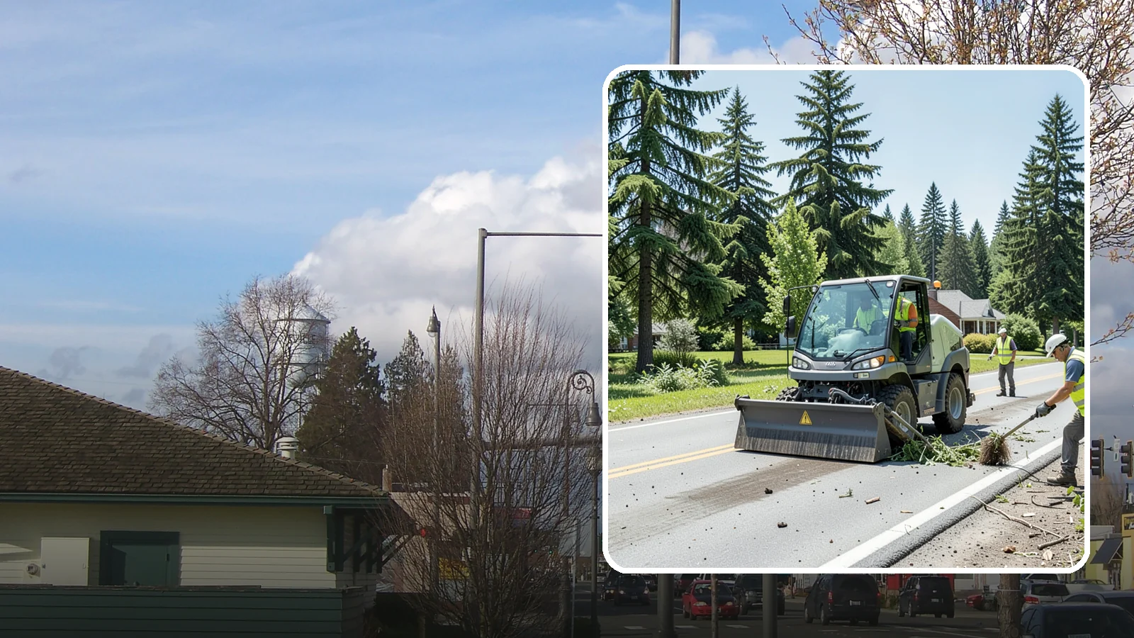Wind Damage Cleanup in Marysville, Snohomish County, WA - Rapid post-windstorm cleanup that restores access to public roads, parks, and facilities across Western Washington jurisdictions.