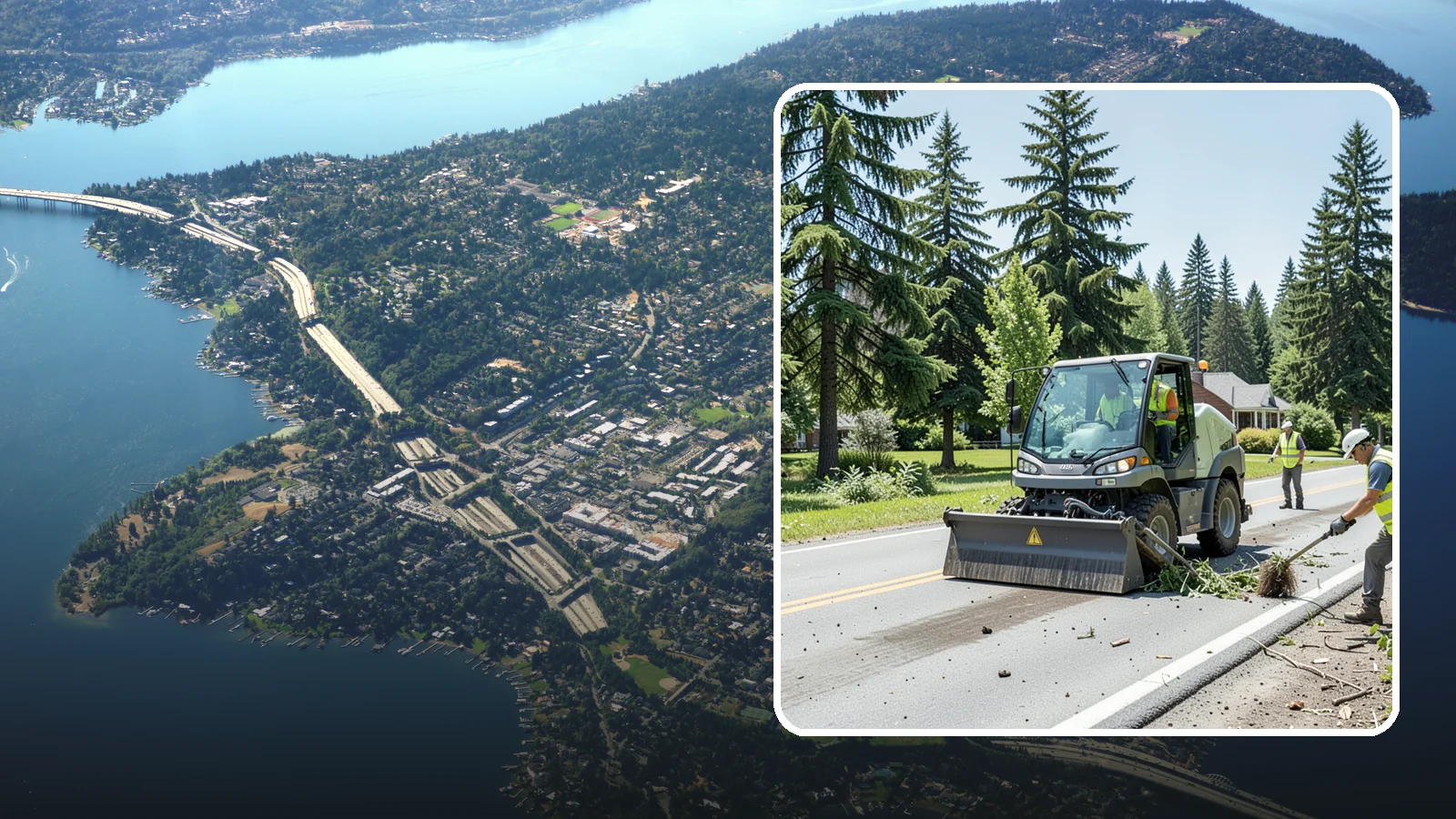 Wind Damage Cleanup in Mercer Island, King County, WA - Rapid post-windstorm cleanup that restores access to public roads, parks, and facilities across Western Washington jurisdictions.