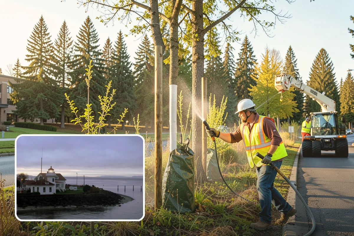 Wind Damage Cleanup in Mukilteo, Snohomish County, WA - Reopens critical routes and civic sites within hours of a storm passing