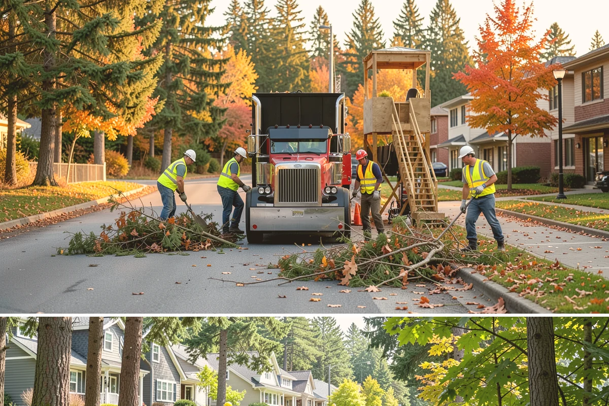 Wind Damage Cleanup in Normandy Park, King County, WA - Wind events peak from October through March when Pacific frontal systems drive the strongest gusts across Puget Sound lowlands.