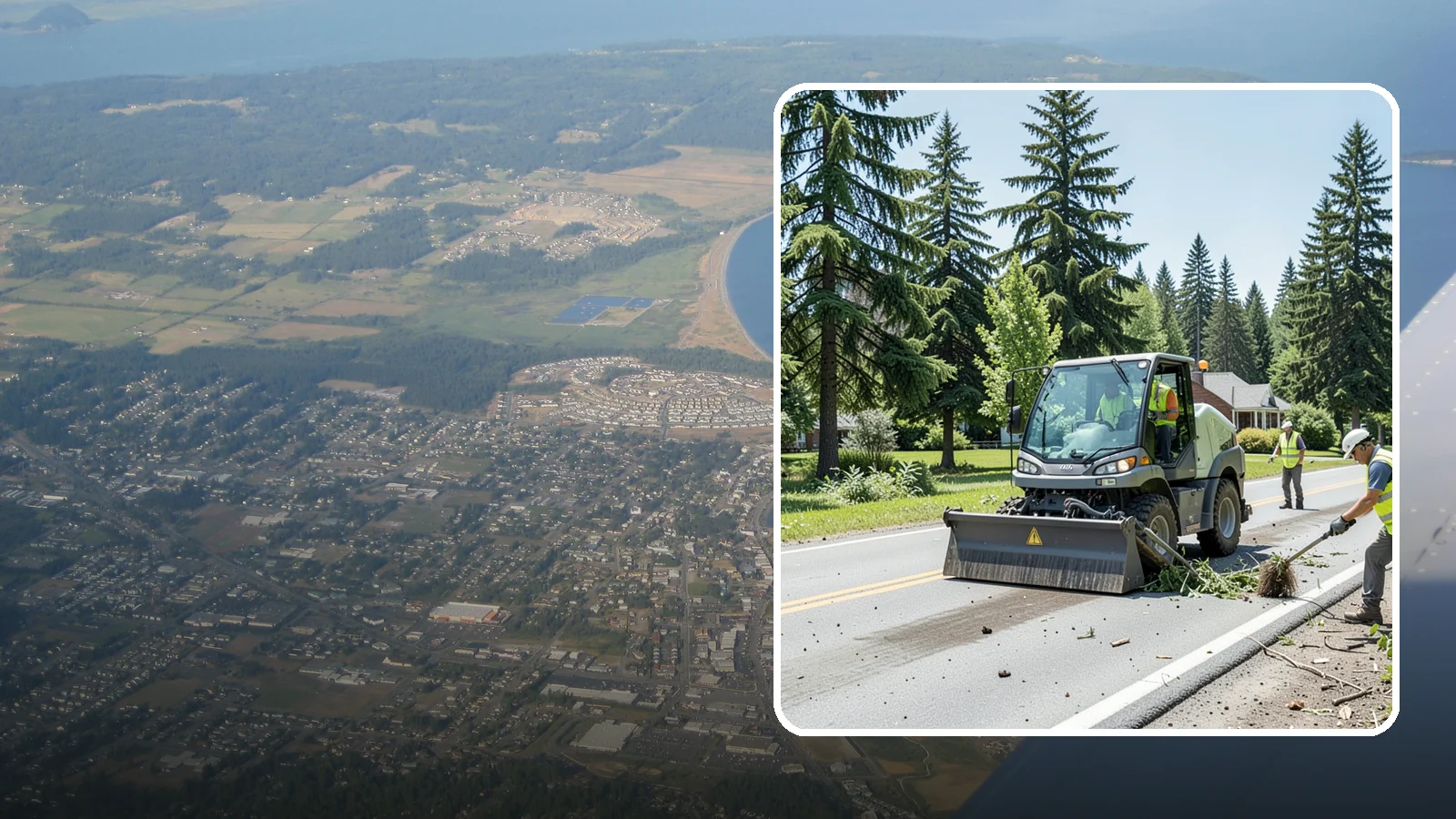 Wind Damage Cleanup in Oak Harbor, Island County, WA - Rapid post-windstorm cleanup that restores access to public roads, parks, and facilities across Western Washington jurisdictions.