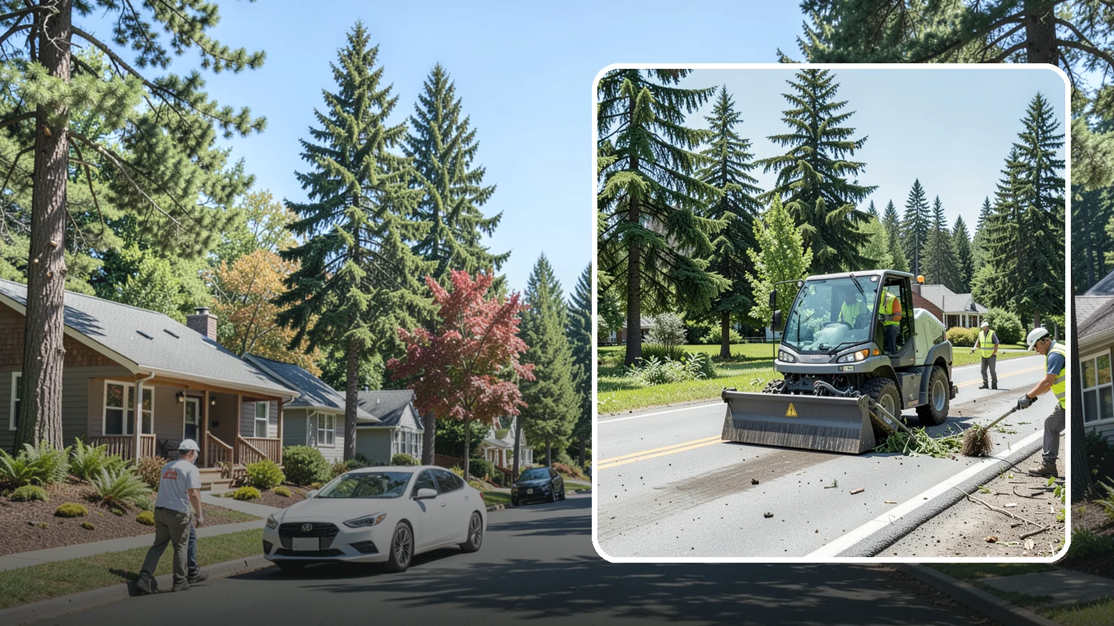 Wind Damage Cleanup in Orting, Pierce County, WA - Rapid post-windstorm cleanup that restores access to public roads, parks, and facilities across Western Washington jurisdictions.
