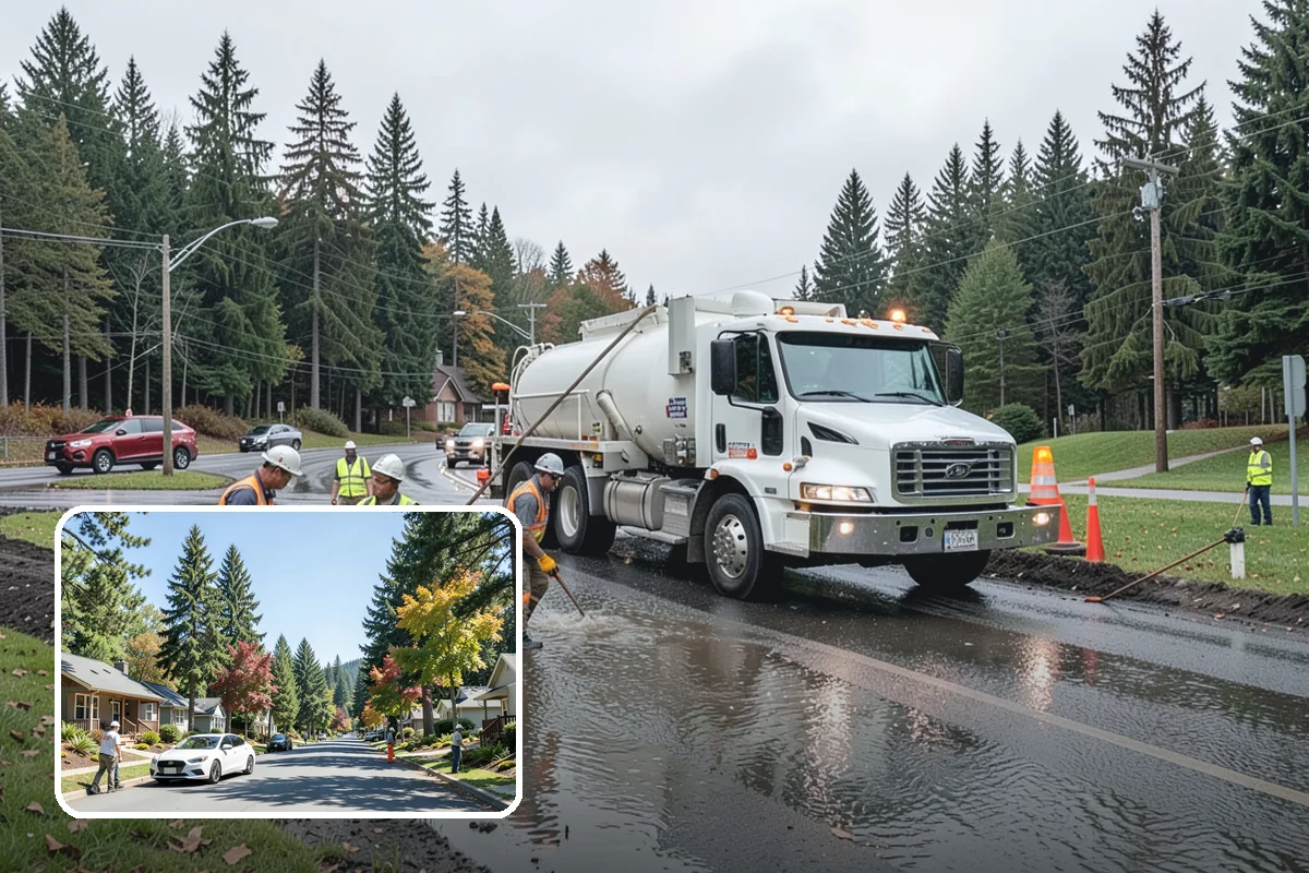 Wind Damage Cleanup in Orting, Pierce County, WA - Reopens critical routes and civic sites within hours of a storm passing