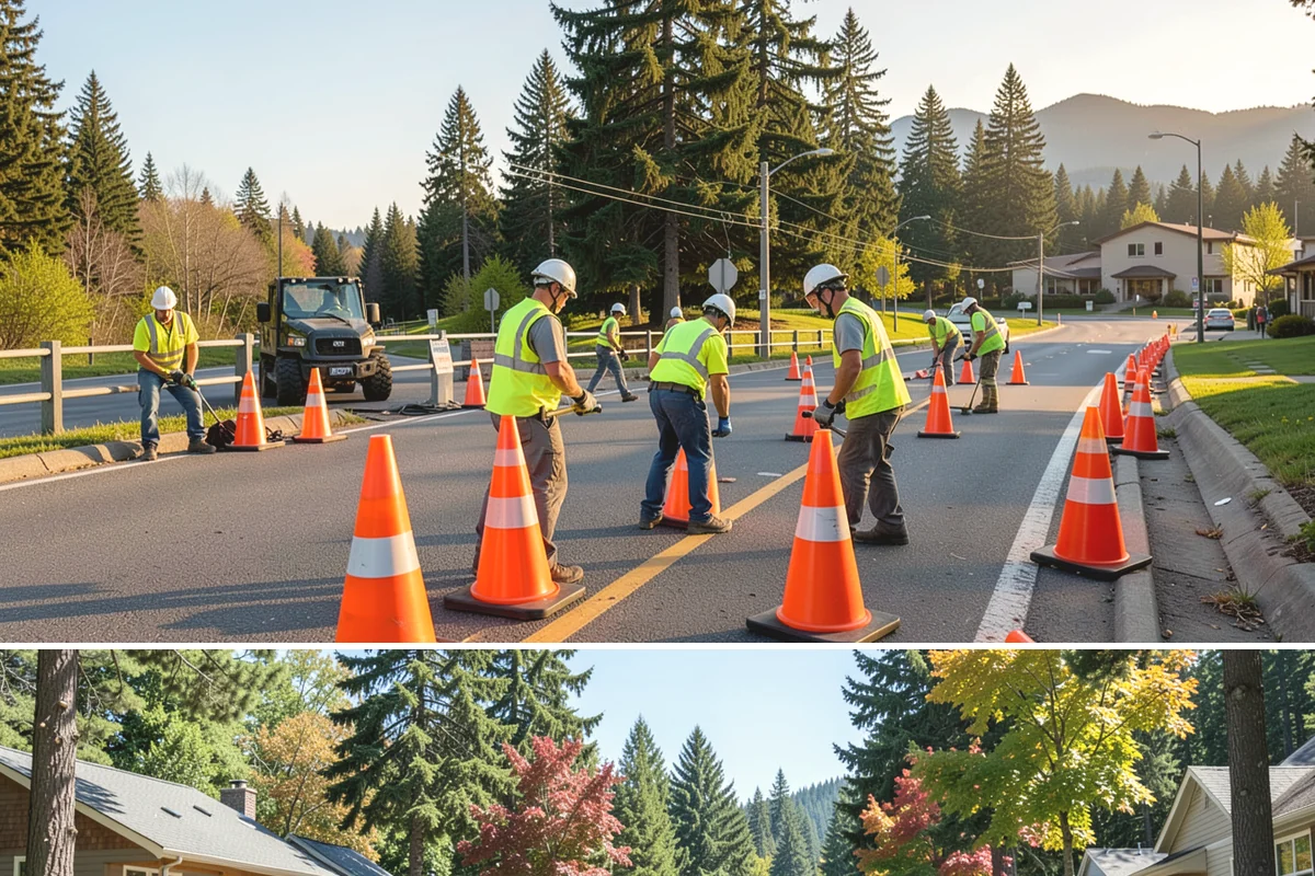 Wind Damage Cleanup in Orting, Pierce County, WA - Wind events peak from October through March when Pacific frontal systems drive the strongest gusts across Puget Sound lowlands.