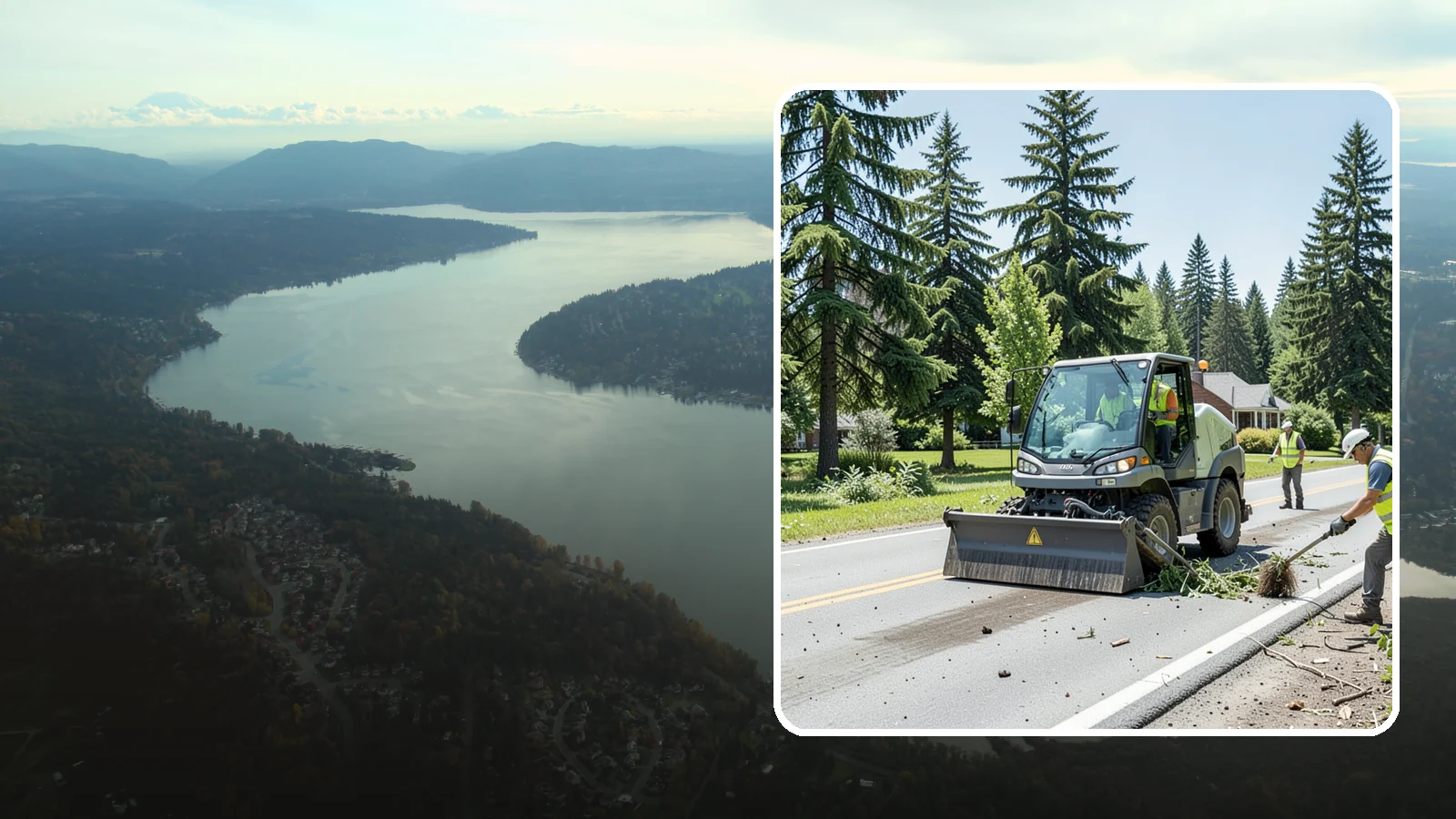 Wind Damage Cleanup in Sammamish, King County, WA - Rapid post-windstorm cleanup that restores access to public roads, parks, and facilities across Western Washington jurisdictions.