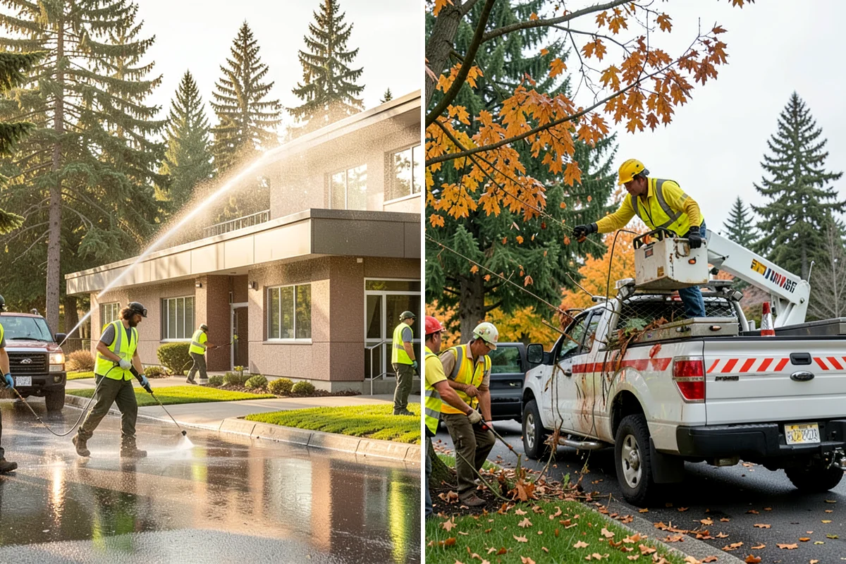 Wind Damage Cleanup in Snoqualmie, King County, WA - Receive activation from public works dispatch and confirm priority sites