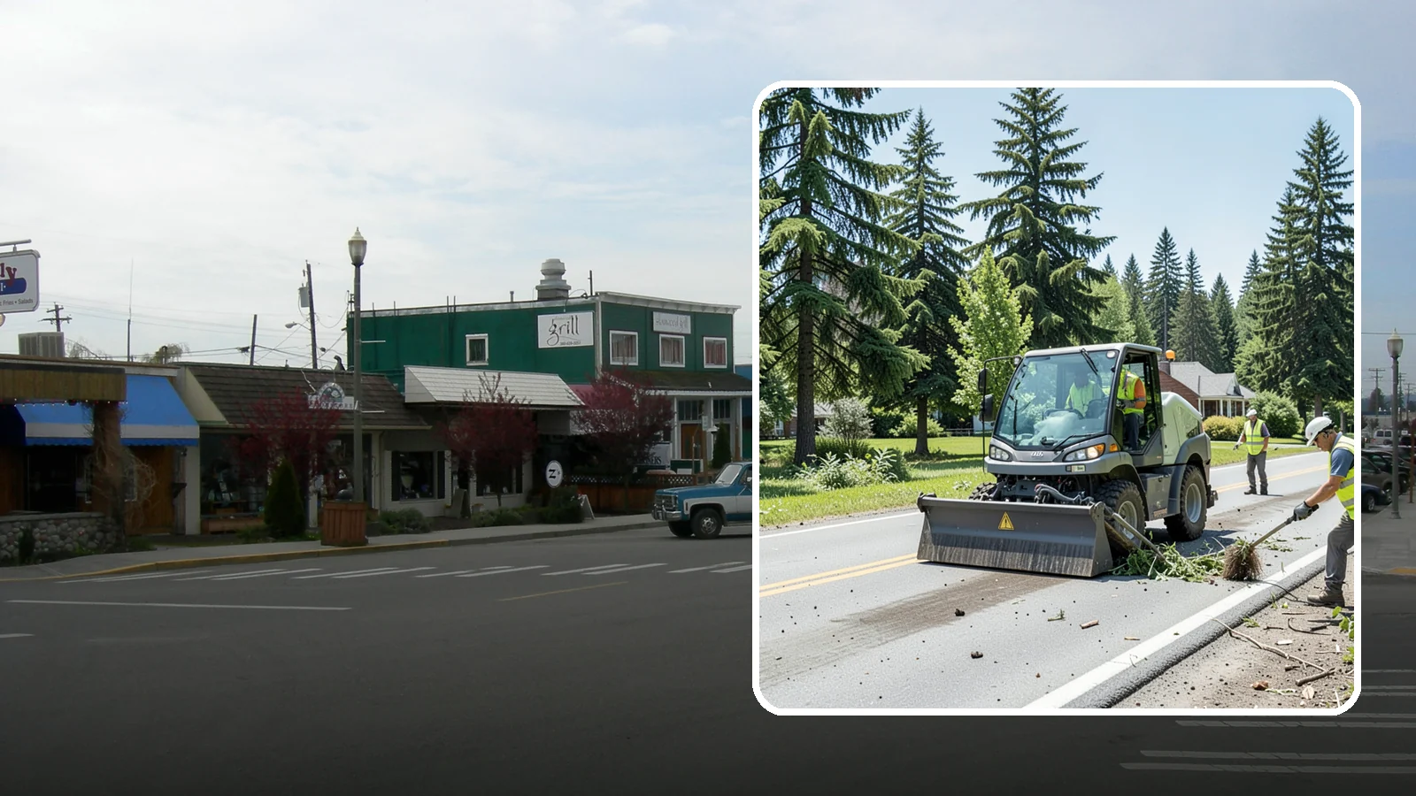 Wind Damage Cleanup in Stanwood, Snohomish County, WA - Rapid post-windstorm cleanup that restores access to public roads, parks, and facilities across Western Washington jurisdictions.