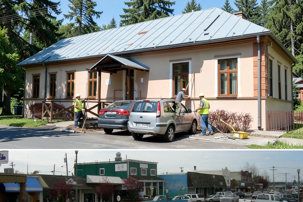 Wind Damage Cleanup in Stanwood, Snohomish County, WA - Wind events peak from October through March when Pacific frontal systems drive the strongest gusts across Puget Sound lowlands.