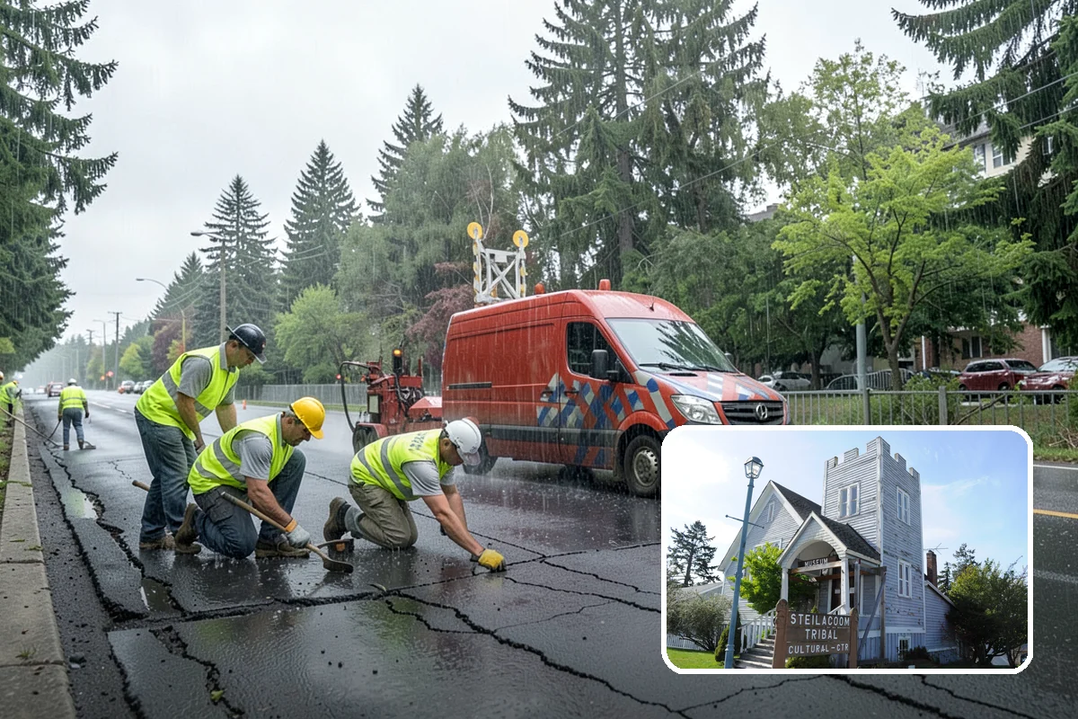 Wind Damage Cleanup in Steilacoom, Pierce County, WA - Reopens critical routes and civic sites within hours of a storm passing
