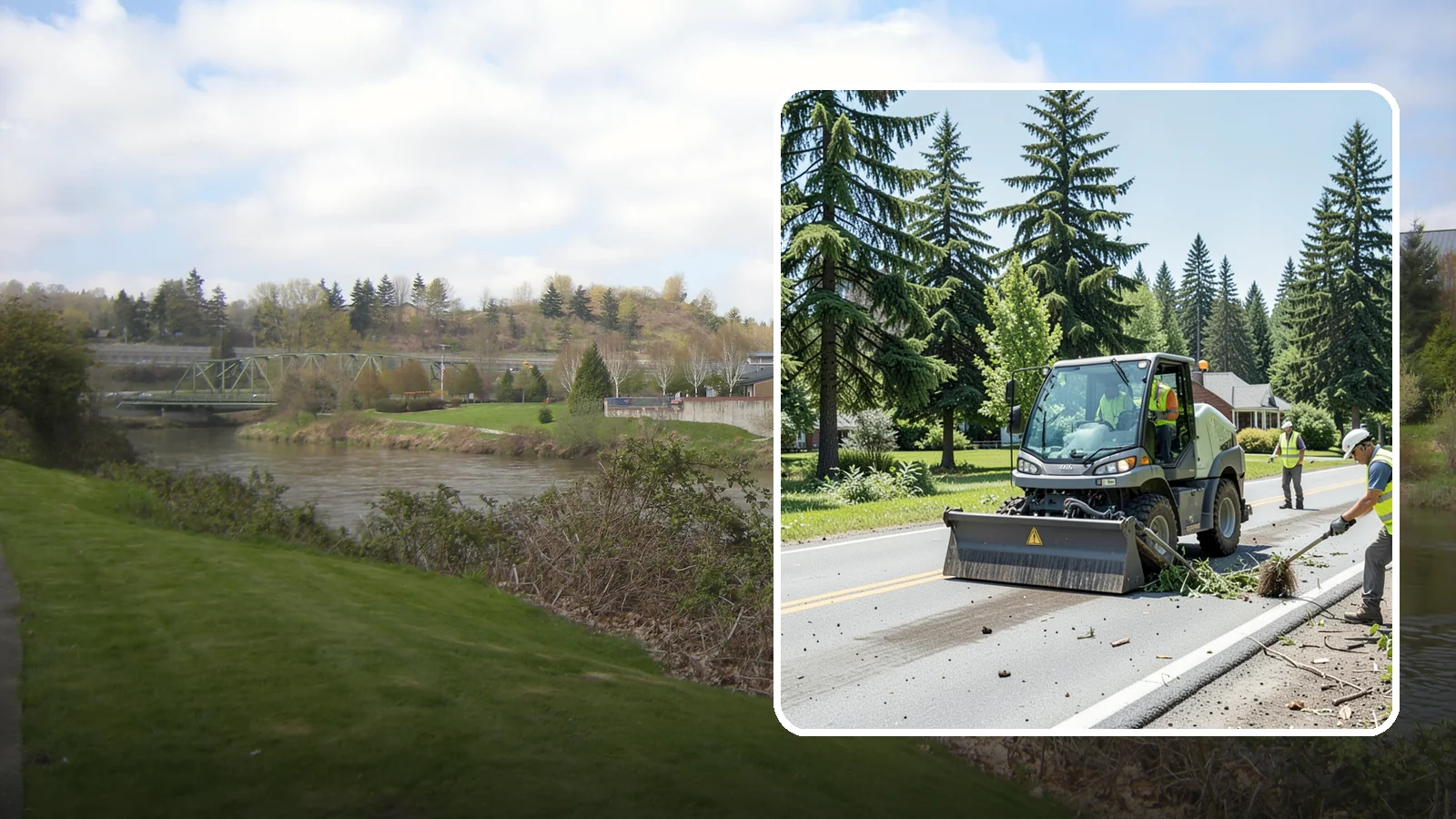 Wind Damage Cleanup in Tukwila, King County, WA - Rapid post-windstorm cleanup that restores access to public roads, parks, and facilities across Western Washington jurisdictions.