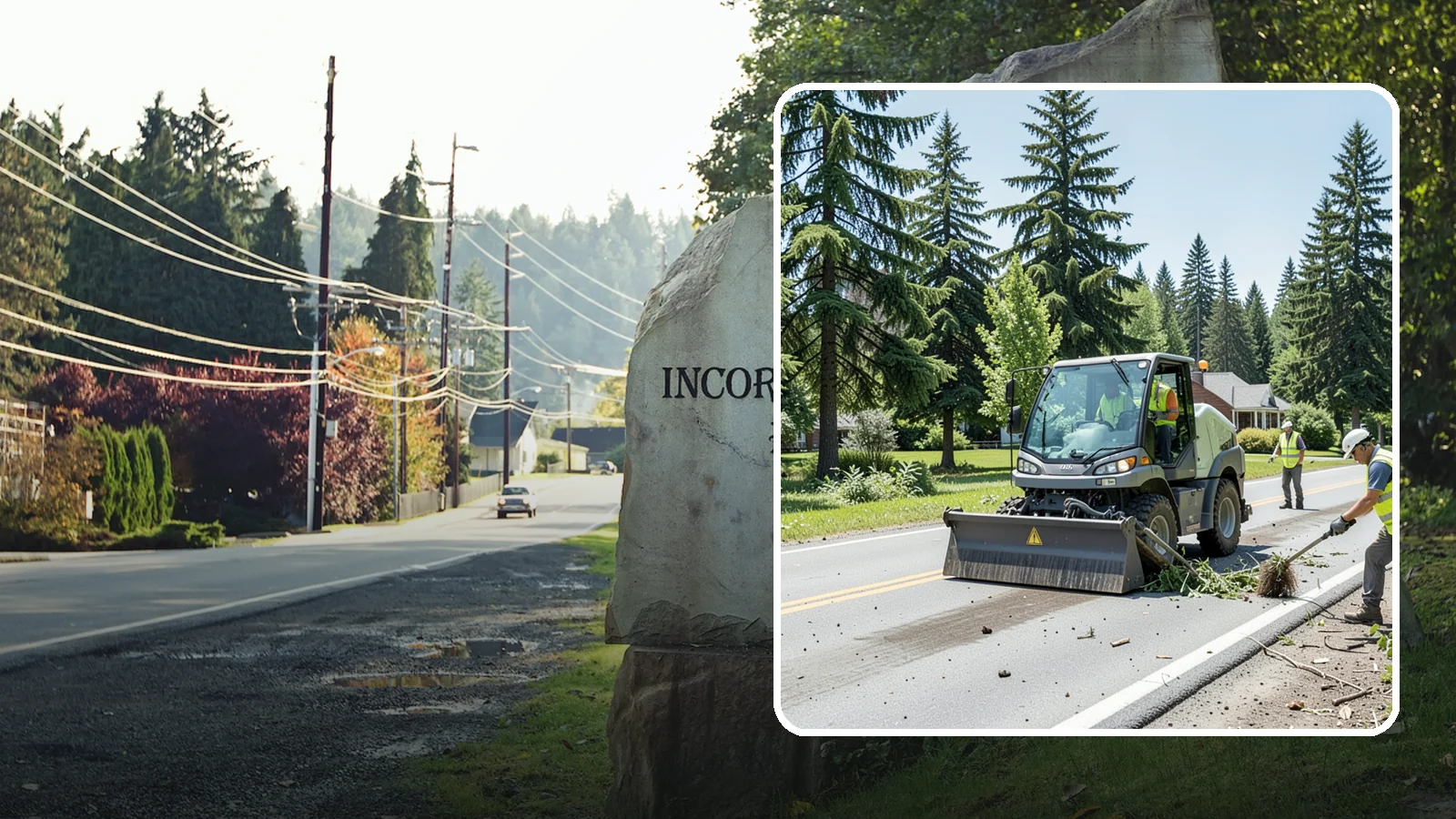 Wind Damage Cleanup in Wilkeson, Pierce County, WA - Rapid post-windstorm cleanup that restores access to public roads, parks, and facilities across Western Washington jurisdictions.