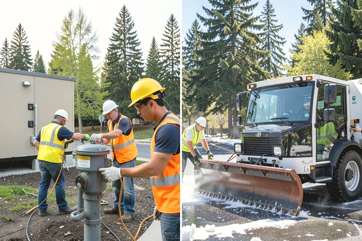 Wind Damage Cleanup in Yarrow Point, King County, WA - Receive activation from public works dispatch and confirm priority sites