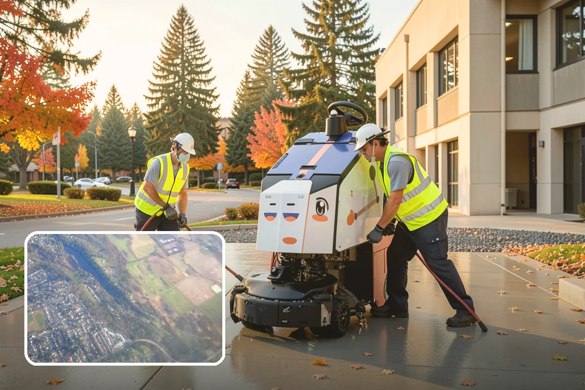 Window Cleaning in Algona, King County, WA - Restores clear, bright glass for better daylighting
