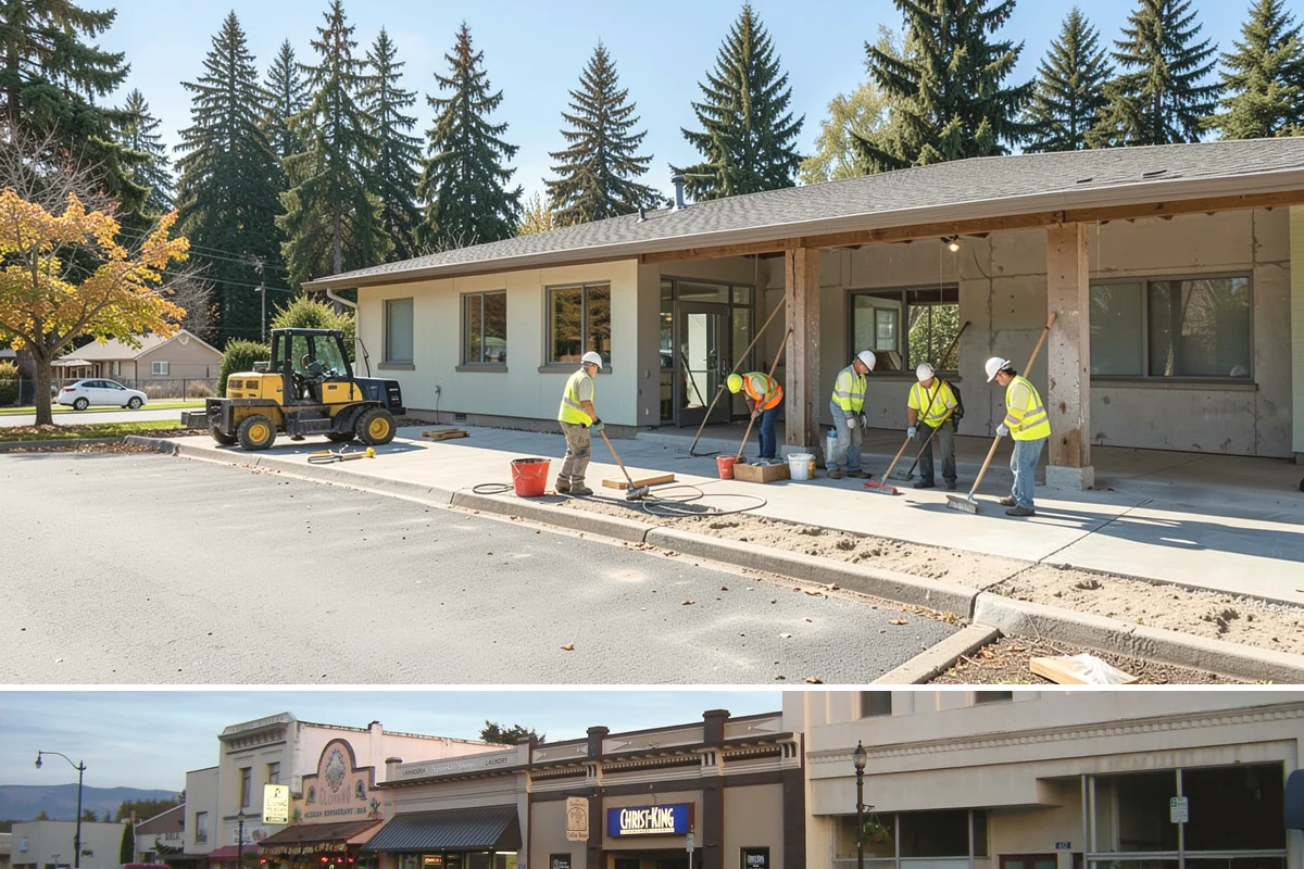 Window Cleaning in Burlington, Skagit County, WA - Window cleaning can be scheduled year-round, with spring cleaning popular after the wet winter season.