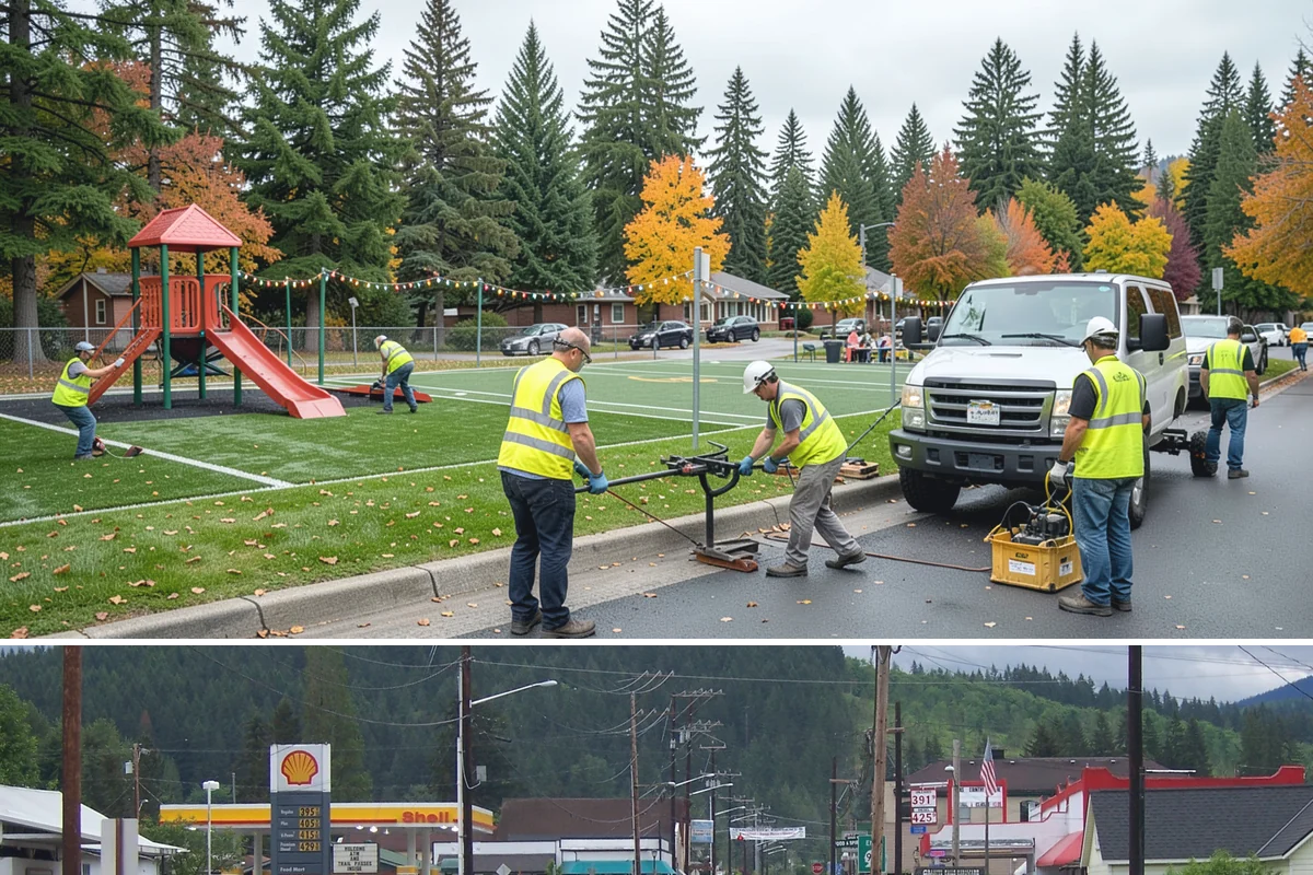 Window Cleaning in Granite Falls, Snohomish County, WA - Window cleaning can be scheduled year-round, with spring cleaning popular after the wet winter season.