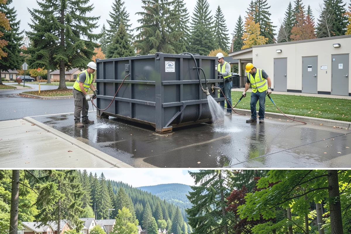 Window Cleaning in Lake Forest Park, King County, WA - Window cleaning can be scheduled year-round, with spring cleaning popular after the wet winter season.