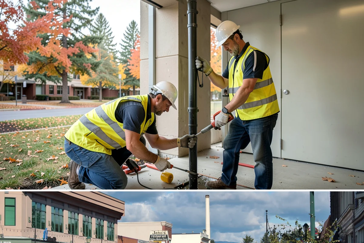 Window Cleaning in Monroe, Snohomish County, WA - Window cleaning can be scheduled year-round, with spring cleaning popular after the wet winter season.