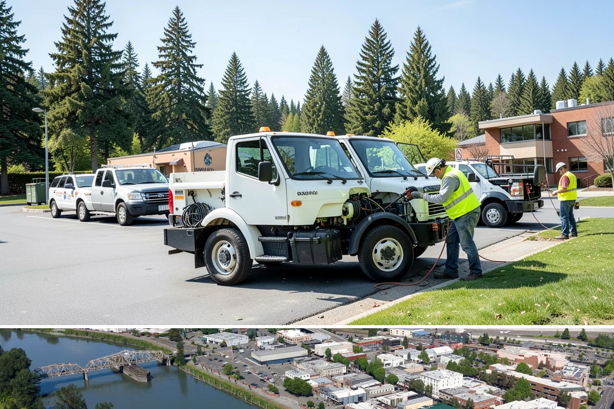 Window Cleaning in Mount Vernon, Skagit County, WA - Window cleaning can be scheduled year-round, with spring cleaning popular after the wet winter season.