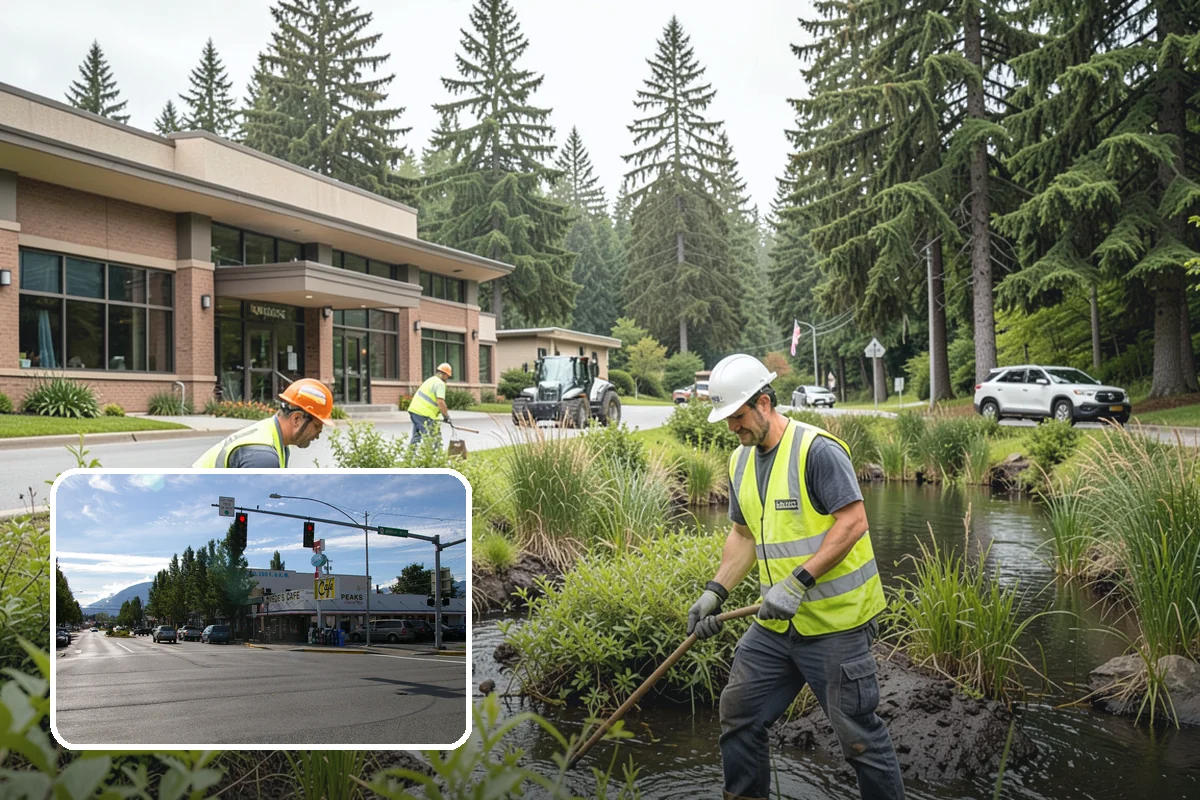 Window Cleaning in North Bend, King County, WA - Restores clear, bright glass for better daylighting