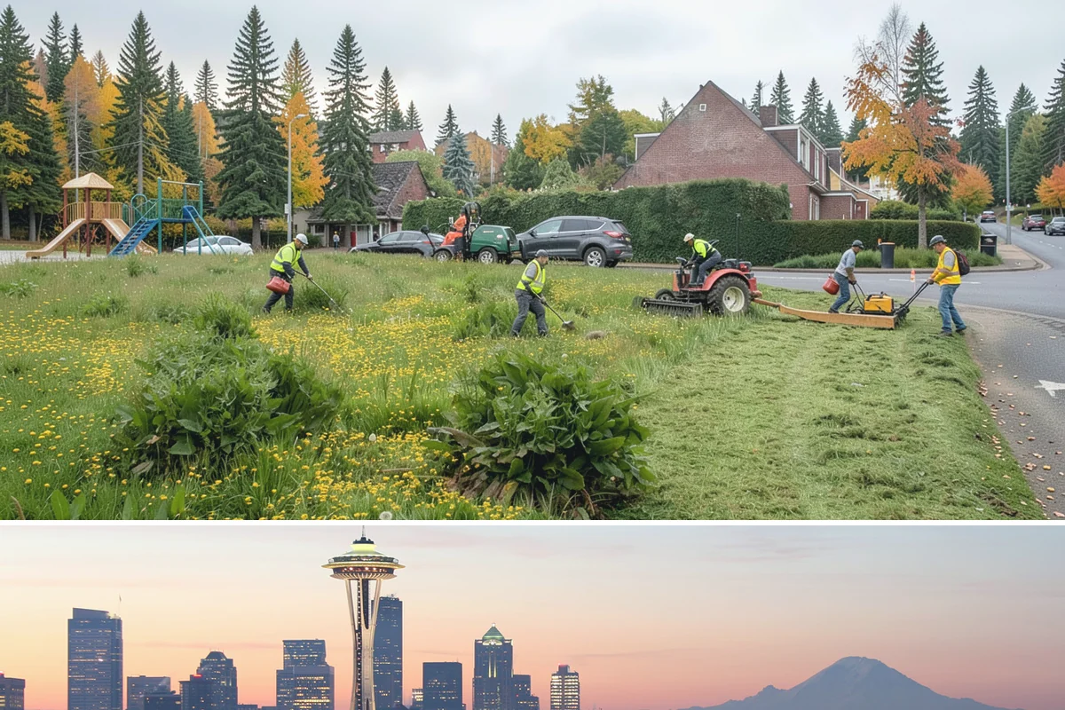 Window Cleaning in Seattle, King County, WA - Window cleaning can be scheduled year-round, with spring cleaning popular after the wet winter season.