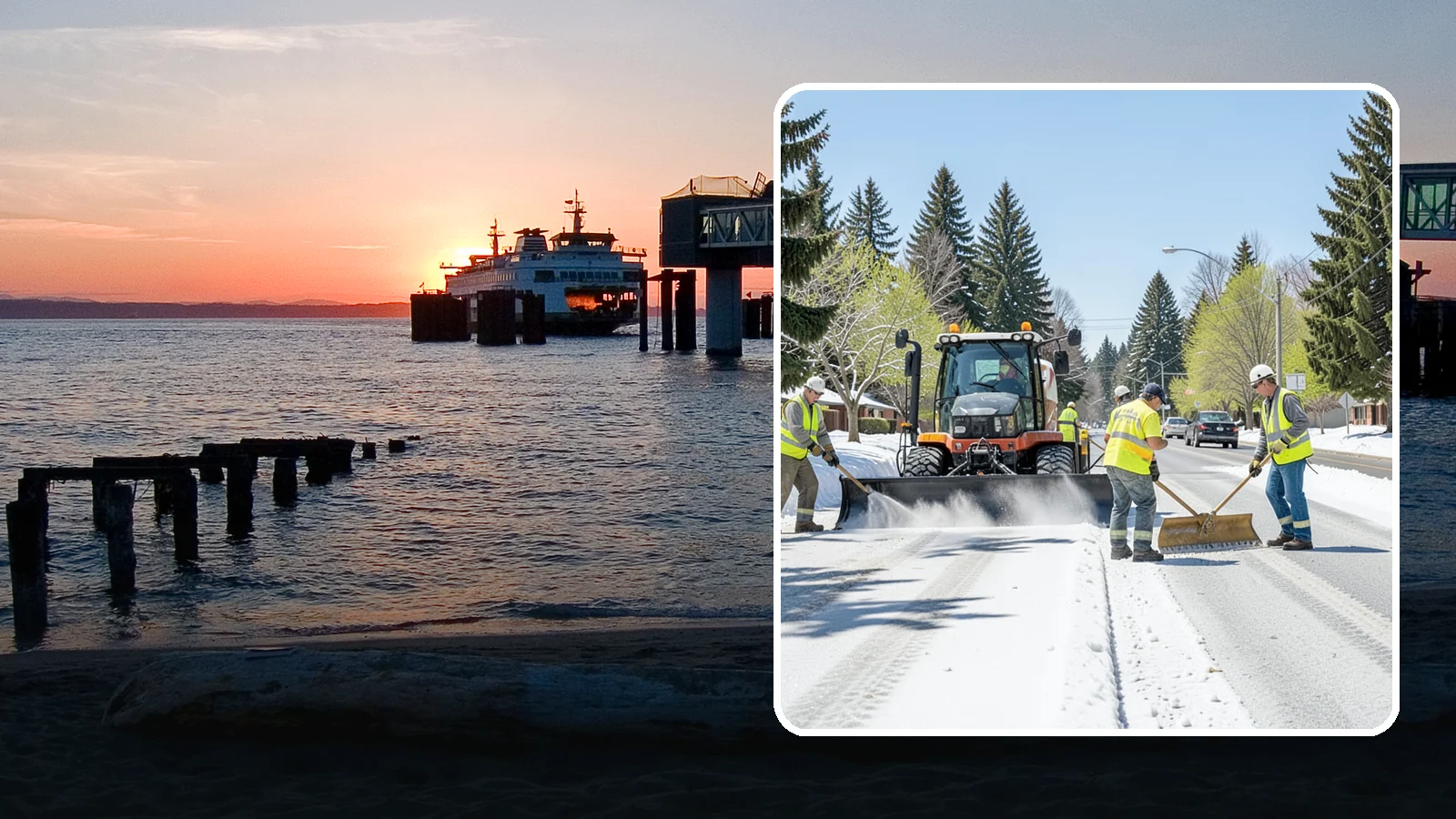 Winter Standby Services in Edmonds, Snohomish County, WA - On-call standby crews and equipment ready to deploy the moment a winter event hits your jurisdiction.