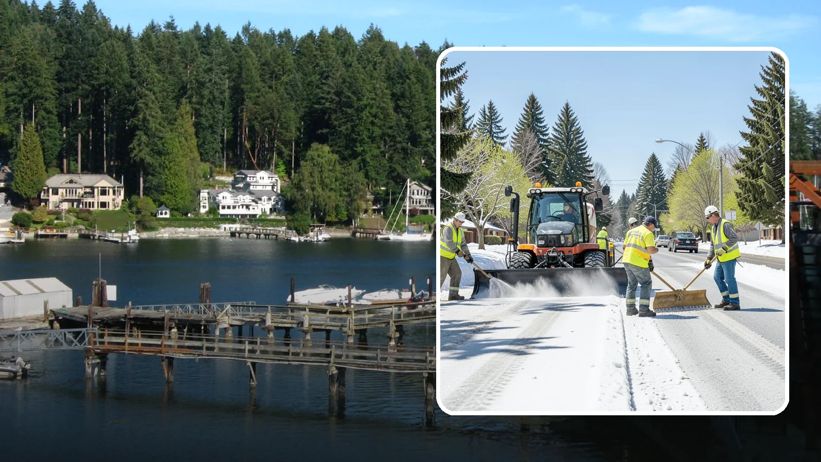 Winter Standby Services in Gig Harbor, Pierce County, WA - On-call standby crews and equipment ready to deploy the moment a winter event hits your jurisdiction.