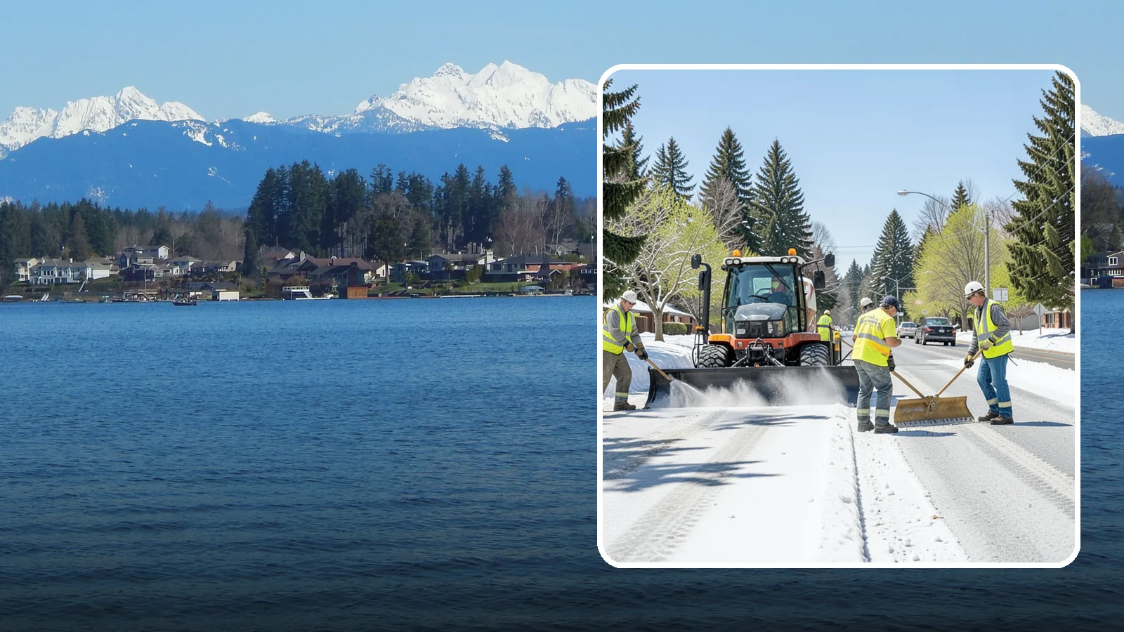 Winter Standby Services in Lake Stevens, Snohomish County, WA - On-call standby crews and equipment ready to deploy the moment a winter event hits your jurisdiction.