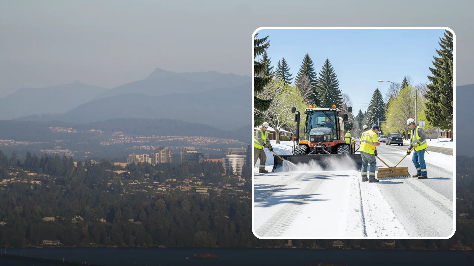 Winter Standby Services in Medina, King County, WA - On-call standby crews and equipment ready to deploy the moment a winter event hits your jurisdiction.